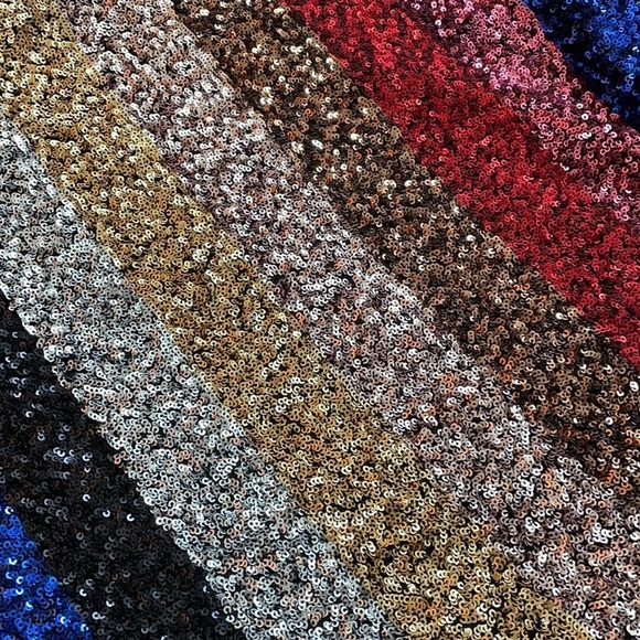 Rainbow Stripe Sequin Mini Dress GAP - Picture 6 of 8